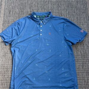 William Murray Golf Blue “Still Playin Around” Polo